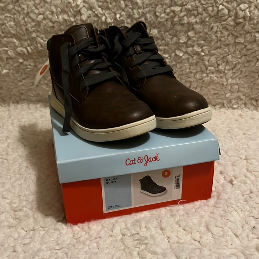 Cat & Jack Brown Hadley Boots